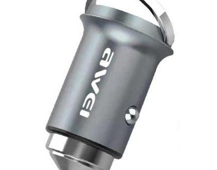 Awei Mini Quick Car Charger with 2 ports 30W Discount