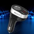 Yesido Smart Car Charger With Cigarette Lighter Port For Cheap