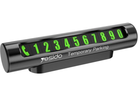 Yesido Protection Night Luminous Phone Number Card Temporary Parking Number Plate Online