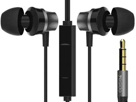 Yesido Stereo EarPods Universal Microphone With Plug 3.55mm Discount