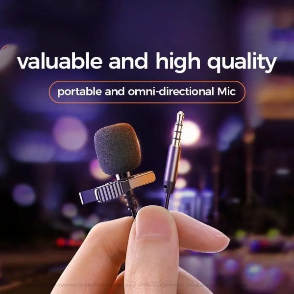 JOYROOM Lavalier Microphone with Noise Reduction and Clean Sound Online Hot Sale