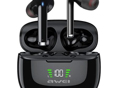 Awei ANC Earbuds Led Display with Dual Mic on Sale