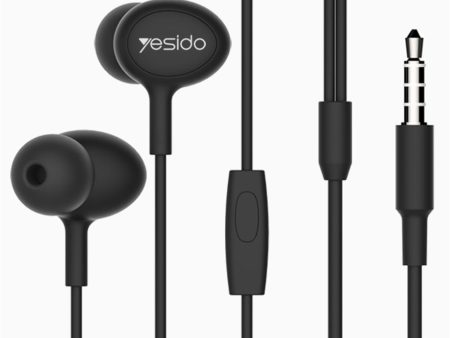 Yesido Universal Wire-Control 3.5 mm In-Ear EarPods with Mic Fashion