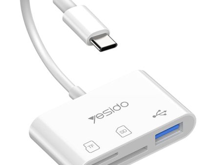 Yesido OTG Adapter Type-C To USB 3.0 SD & TF Card For Discount