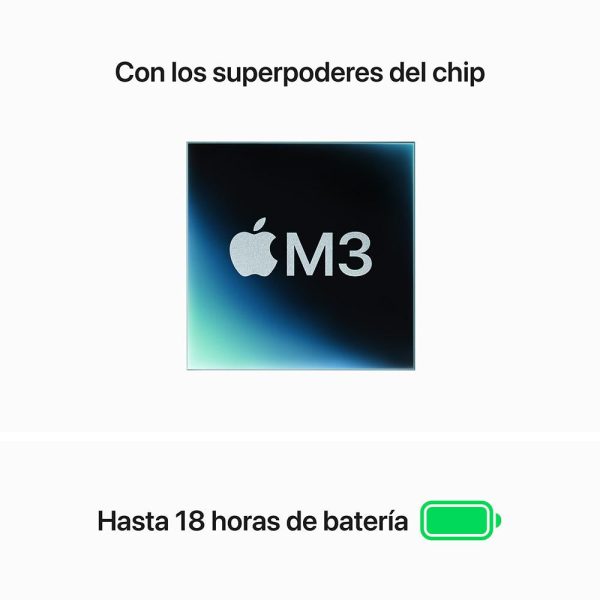 MacBook Air de 13 pulgadas: Chip M3 de Apple con CPU de 8 núcleos y GPU de 10 núcleos, 512 GB SSD - Blanco estrella Online Sale