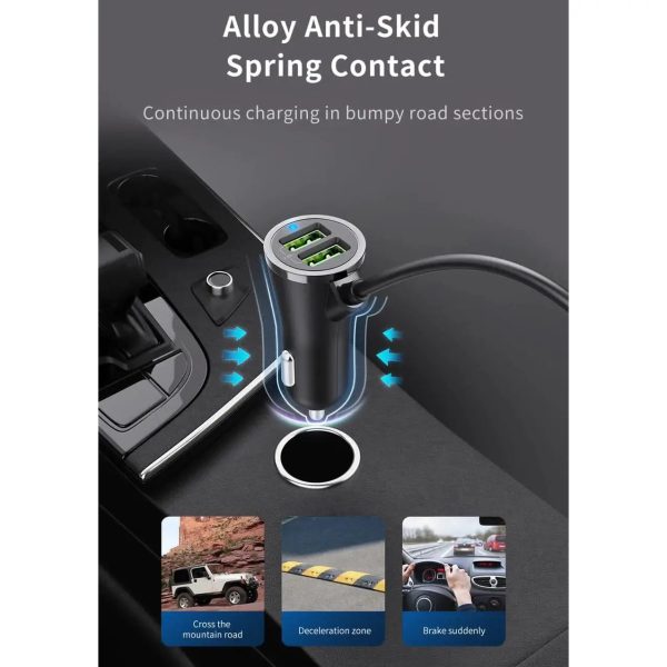 4USB Port 30W Fast Car Charger For Discount