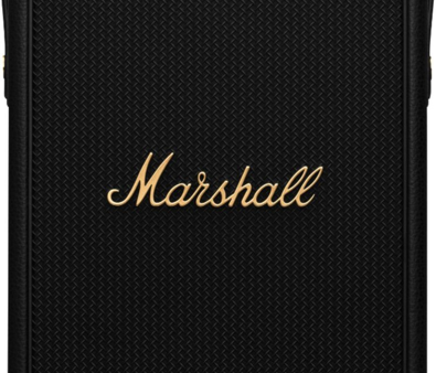 SPEAKER MARSHALL TUFTON PORTABLE BLUETOOTH BLACK   BRASS Discount