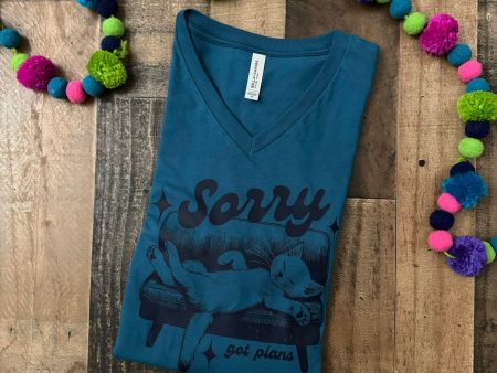 Sorry, Got Plans Graphic Tee Shirt Supply