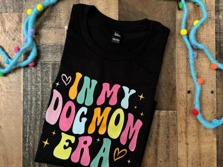 In My Dog Mom Era Graphic Tee Shirt Supply