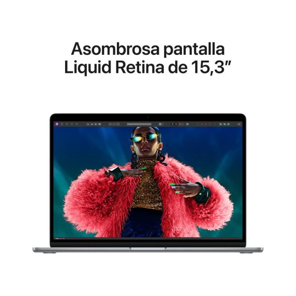 MacBook Air de 15 pulgadas: Chip M3 de Apple con CPU de 8 núcleos y GPU de 10 núcleos, 256 GB SSD - Gris espacial Online Sale