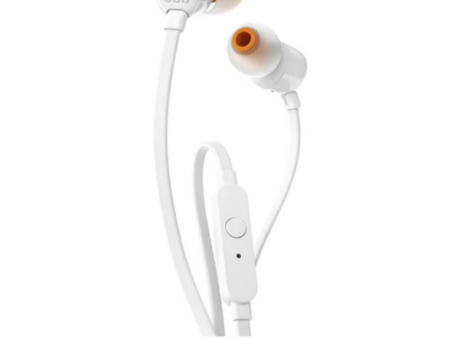 AUDIFONOS JBL TUNE 110 IN EAR 3.5 MM WHITE Fashion