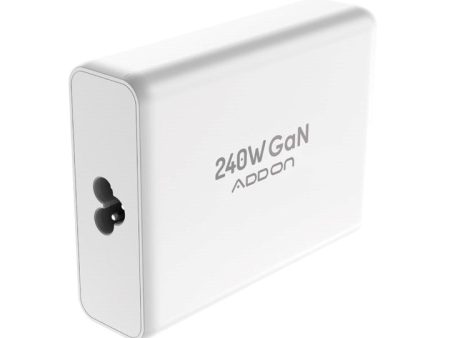 ADAPTADOR ADD ON DE PARED 240W GaN 4 PUERTOS on Sale